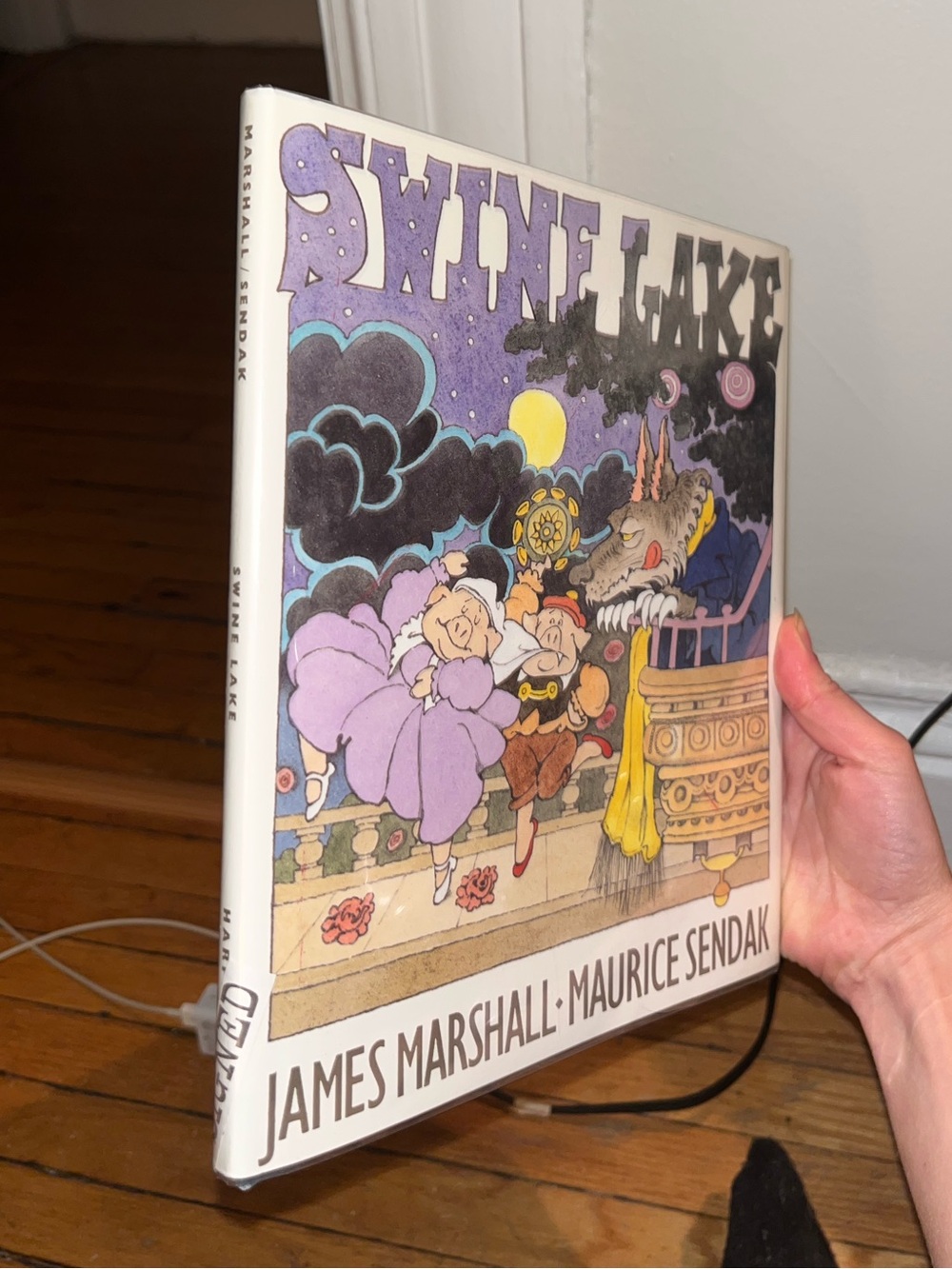 SIGNED Swine Lake 1st Edition Maurice Sendak